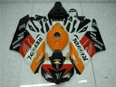 Carénage Moto CBR 1000 RR 04-05 - Orange Noir Repsol
