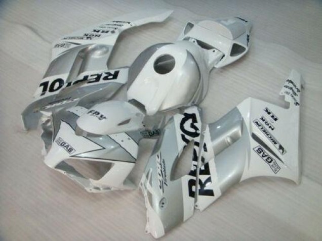 Carénages Moto CBR 1000 RR 04-05 - Blanc Argent Noir Repsol Carénages Moto CBR 1000 RR 04-05 - Blanc Argent Noir Repsol