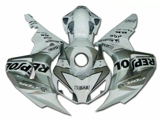 Carénages Moto CBR 1000 RR 04-05 - Argent Repsol Carénages Moto CBR 1000 RR 04-05 - Argent Repsol