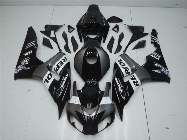 Carénages Moto CBR 1000 RR 04-05 - Gris Noir Repsol