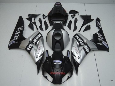Carénage Moto CBR 1000 RR 04-05 - Noir Argent Repsol