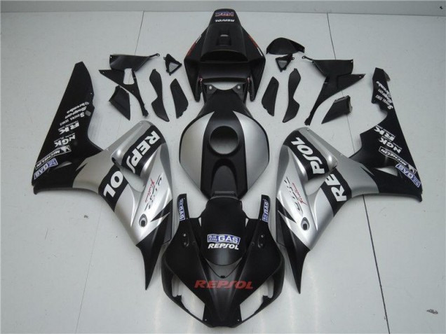 Carénage Moto CBR 1000 RR 04-05 - Noir Argent Repsol Carénage Moto CBR 1000 RR 04-05 - Noir Argent Repsol