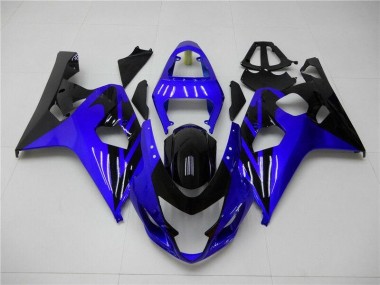 Carénages Moto GSXR 600 / 750 K4 04-05 - Bleu Noir