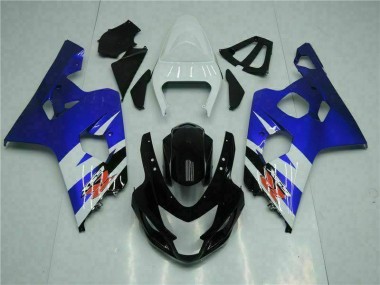 Kit Carénages Motos Complet GSXR 600 / 750 K4 04-05 - Bleu Noir