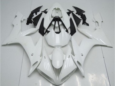 Carénages Moto R1 04-06 - Blanc