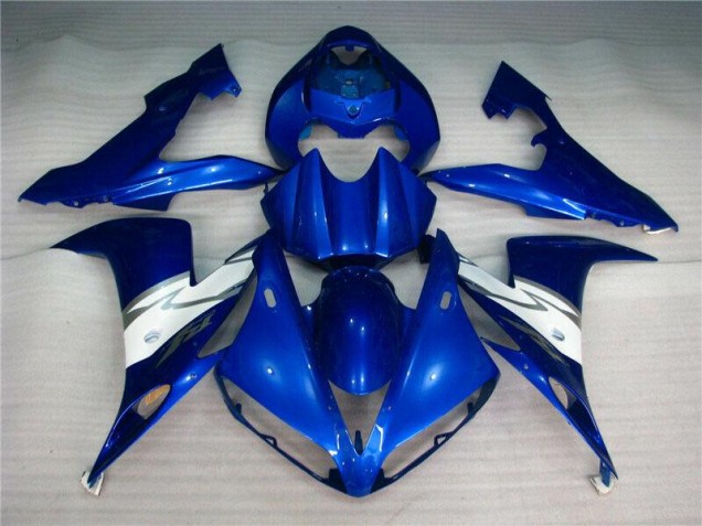 Carénages Moto R1 04-06 - Bleu Blanc