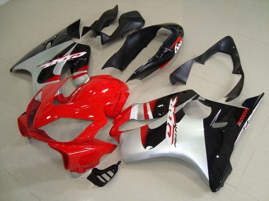 Carénage Moto CBR 600 F4i 04-07 - Noir Rouge Argent