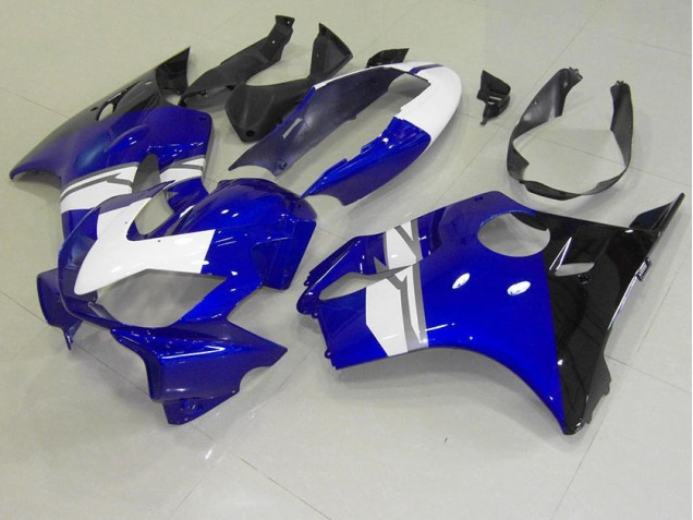 Carénage Moto CBR 600 F4i 04-07 - Blanc Bleu Noir Carénage Moto CBR 600 F4i 04-07 - Blanc Bleu Noir