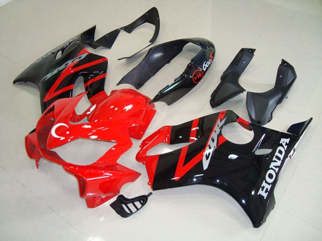 Carénages Moto CBR 600 F4i 04-07 - Noir Rouge Carénages Moto CBR 600 F4i 04-07 - Noir Rouge
