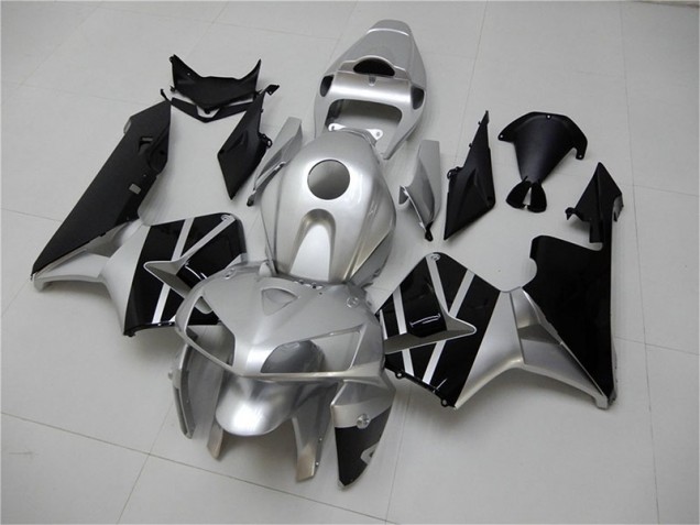 Carénage Moto CBR 600 RR 05-06 - Argent Noir Carénage Moto CBR 600 RR 05-06 - Argent Noir