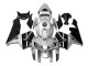Carénage Moto CBR 600 RR 05-06 - Argent Noir Carénage Moto CBR 600 RR 05-06 - Argent Noir