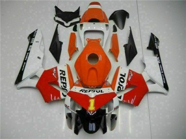 Carénage Moto CBR 600 RR 05-06 - Orange Repsol
