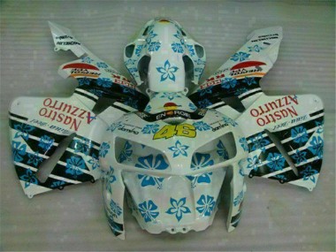 Carénages Moto CBR 600 RR 05-06 - Blanc Bleu Nastro Azzurro 46