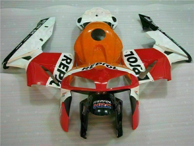 Carénages Moto CBR 600 RR 05-06 - Orange Noir Repsol Carénages Moto CBR 600 RR 05-06 - Orange Noir Repsol