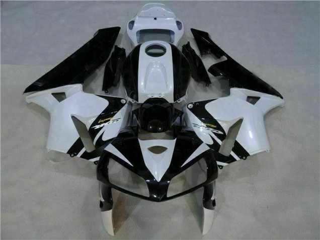 Carrosserie Moto CBR 600 RR 05-06 - Blanc Noir Carrosserie Moto CBR 600 RR 05-06 - Blanc Noir
