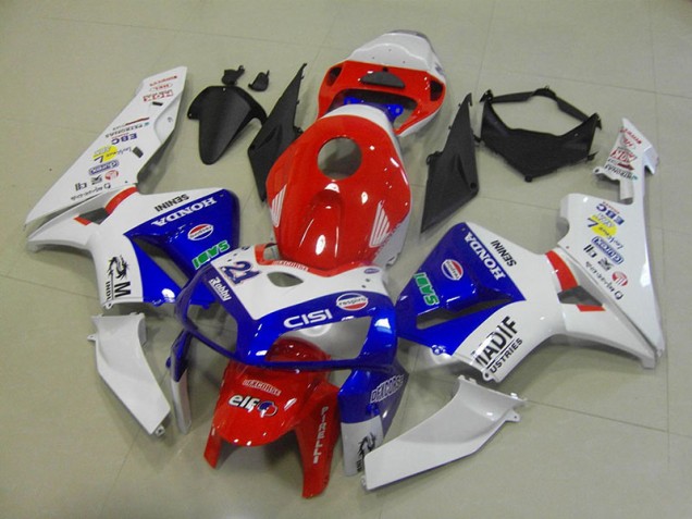 Carénage Moto CBR 600 RR 05-06 - Bleu Blanc Madif Carénage Moto CBR 600 RR 05-06 - Bleu Blanc Madif