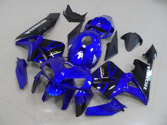 Carénages Moto CBR 600 RR 05-06 - Bleu Noir Carénages Moto CBR 600 RR 05-06 - Bleu Noir