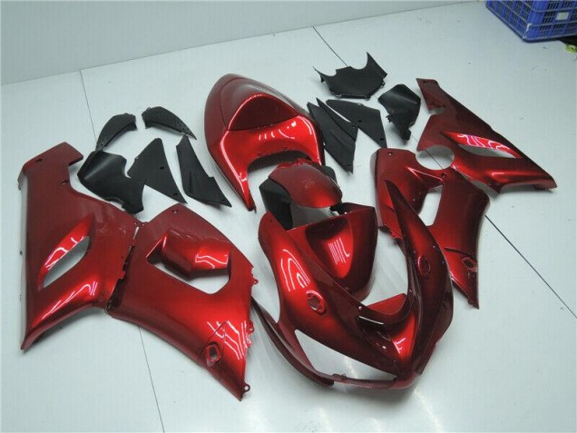 Carénage Moto ZX6R 05-06 - Rouge Bonbon Carénage Moto ZX6R 05-06 - Rouge Bonbon