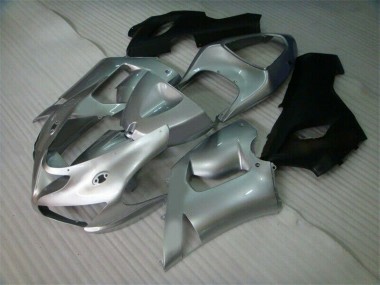 Carénage Moto ZX6R 05-06 - Argent Noir