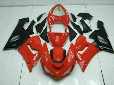 Carénages Moto ZX6R 05-06 - Rouge