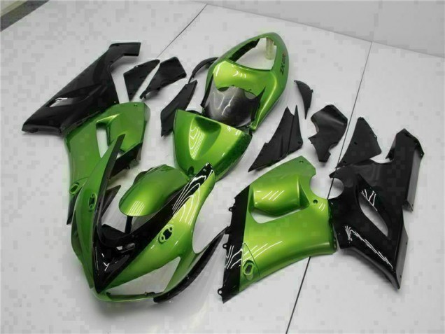 Kit Carénages Motos & Plastique ZX6R 05-06 - Vert Kit Carénages Motos & Plastique ZX6R 05-06 - Vert