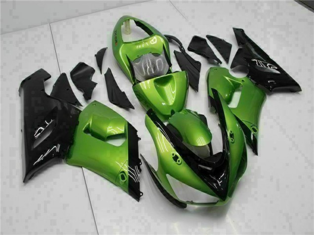 Kit Carénages Motos & Plastique ZX6R 05-06 - Vert Kit Carénages Motos & Plastique ZX6R 05-06 - Vert