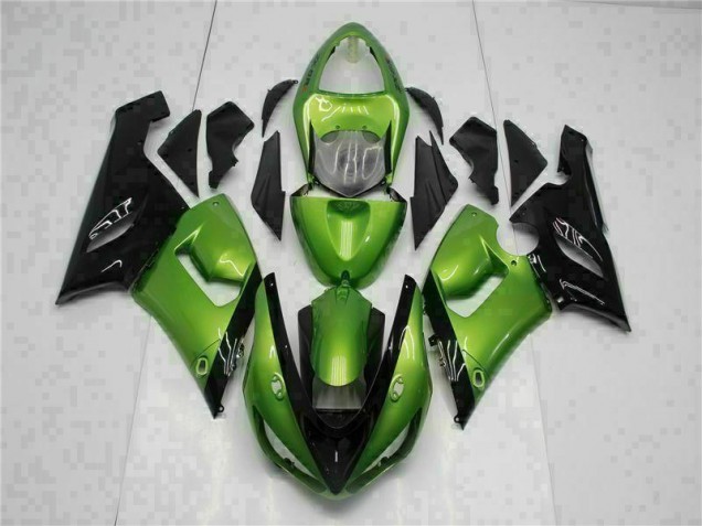 Kit Carénages Motos & Plastique ZX6R 05-06 - Vert Kit Carénages Motos & Plastique ZX6R 05-06 - Vert