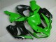 Carénage Moto ZX6R 05-06 - Vert Blanc Noir Carénage Moto ZX6R 05-06 - Vert Blanc Noir