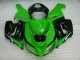 Carénage Moto ZX6R 05-06 - Vert Blanc Noir Carénage Moto ZX6R 05-06 - Vert Blanc Noir