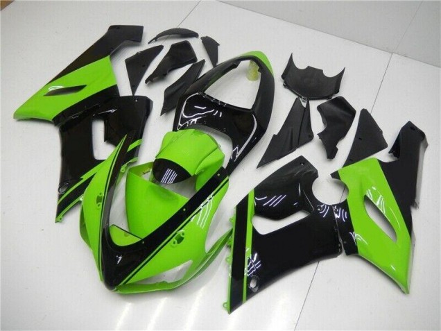 Carénages Moto ZX6R 05-06 - Vert Noir Carénages Moto ZX6R 05-06 - Vert Noir
