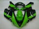 Carénage Moto ZX6R 05-06 - Vert Noir Carénage Moto ZX6R 05-06 - Vert Noir