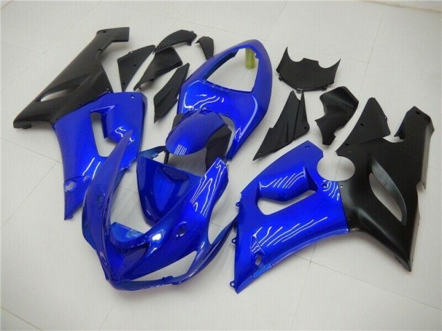 Carénages Moto ZX6R 05-06 - Bleu Carénages Moto ZX6R 05-06 - Bleu