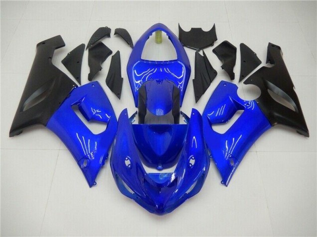 Carénages Moto ZX6R 05-06 - Bleu Carénages Moto ZX6R 05-06 - Bleu