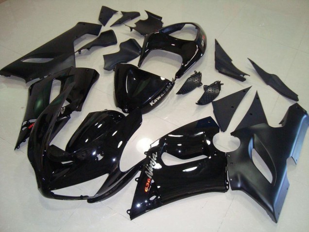 Kit Carénages Motos ZX6R 05-06 - Noir Kit Carénages Motos ZX6R 05-06 - Noir