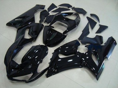 Carénage Moto ZX6R 05-06 - Noir Brillant