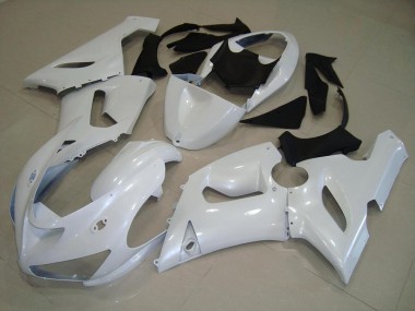 Carénage Moto ZX6R 05-06 - Dark Blanc Nacré