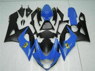 Kit Carénages Motos GSXR 1000 K5 05-06 - Bleu Noir