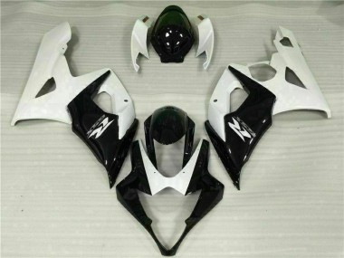 Carénages Moto GSXR 1000 K5 05-06 - Blanc Noir