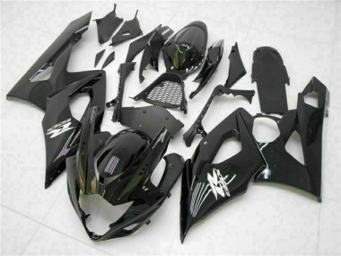 Carénages Moto GSXR 1000 K5 05-06 - Noir Brillant