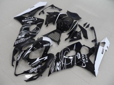 Carénage Moto GSXR 1000 K5 05-06 - Noir Corona