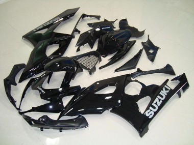 Carénage Moto GSXR 1000 K5 05-06 - Noir Argent Décalque