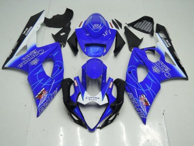 Carénage Moto GSXR 1000 K5 05-06 - Bleu Corona