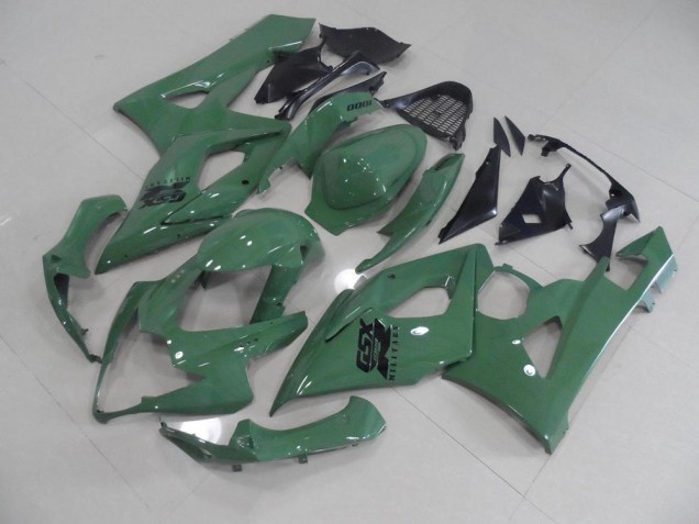 Carénage Moto GSXR 1000 K5 05-06 - Brillant Armée Verte Carénage Moto GSXR 1000 K5 05-06 - Brillant Armée Verte