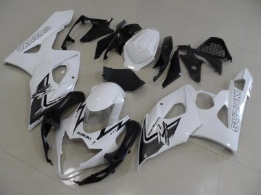Carénage Moto GSXR 1000 K5 05-06 - Blanc et Noir
