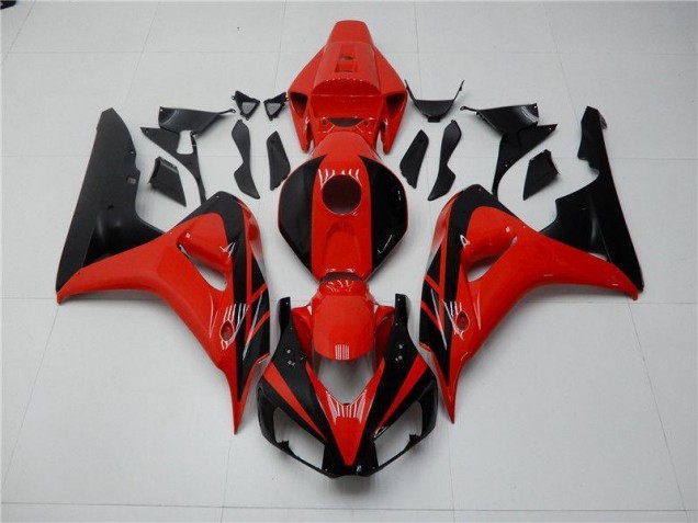 Carénages Moto CBR 1000 RR 06-07 - Rouge Noir Carénages Moto CBR 1000 RR 06-07 - Rouge Noir