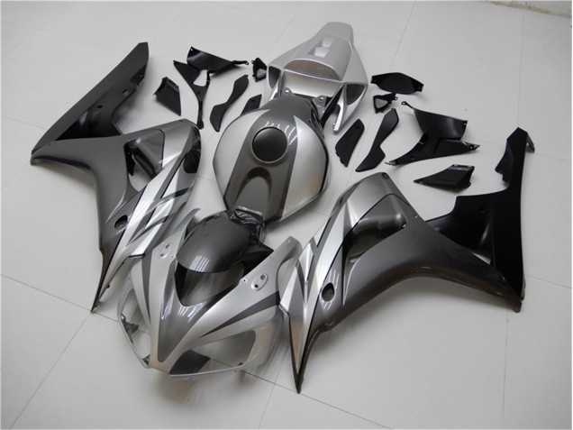 Carénage Moto CBR 1000 RR 06-07 - Noir Argent Gris Carénage Moto CBR 1000 RR 06-07 - Noir Argent Gris