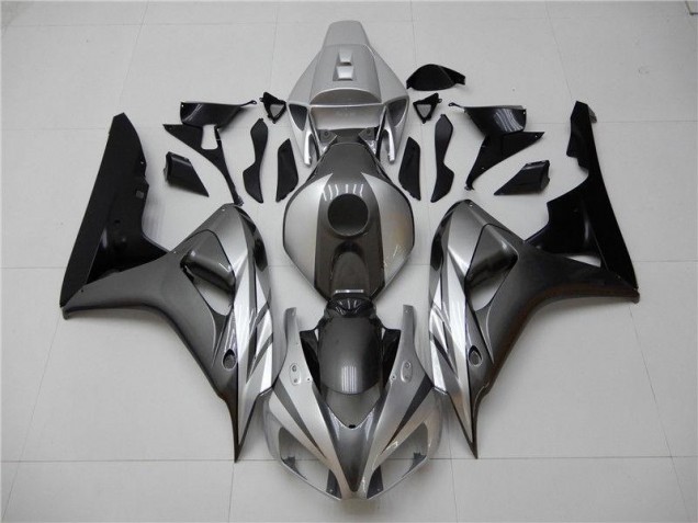 Carénage Moto CBR 1000 RR 06-07 - Noir Argent Gris Carénage Moto CBR 1000 RR 06-07 - Noir Argent Gris