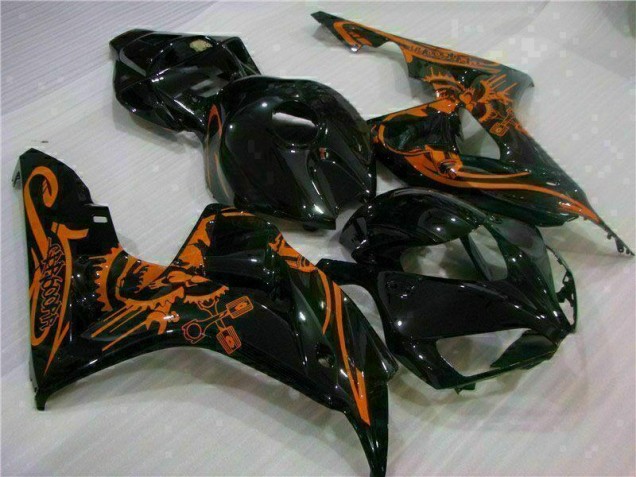Carénage Moto CBR 1000 RR 06-07 - Brun Noir Carénage Moto CBR 1000 RR 06-07 - Brun Noir
