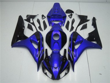 Carénage Moto CBR 1000 RR 06-07 - Bleu Noir