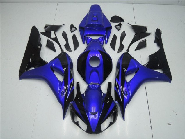 Carénage Moto CBR 1000 RR 06-07 - Bleu Noir Carénage Moto CBR 1000 RR 06-07 - Bleu Noir
